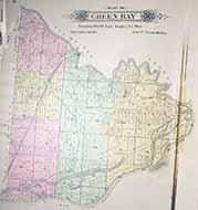 1897 Plat Map - Green Bay Township