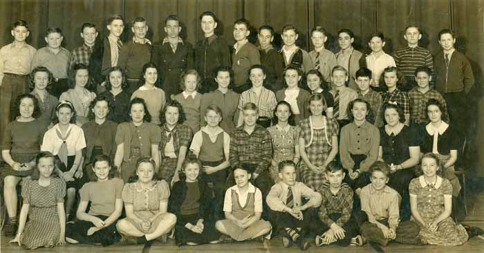 Franklin Middle School Class Circa 1940-1941