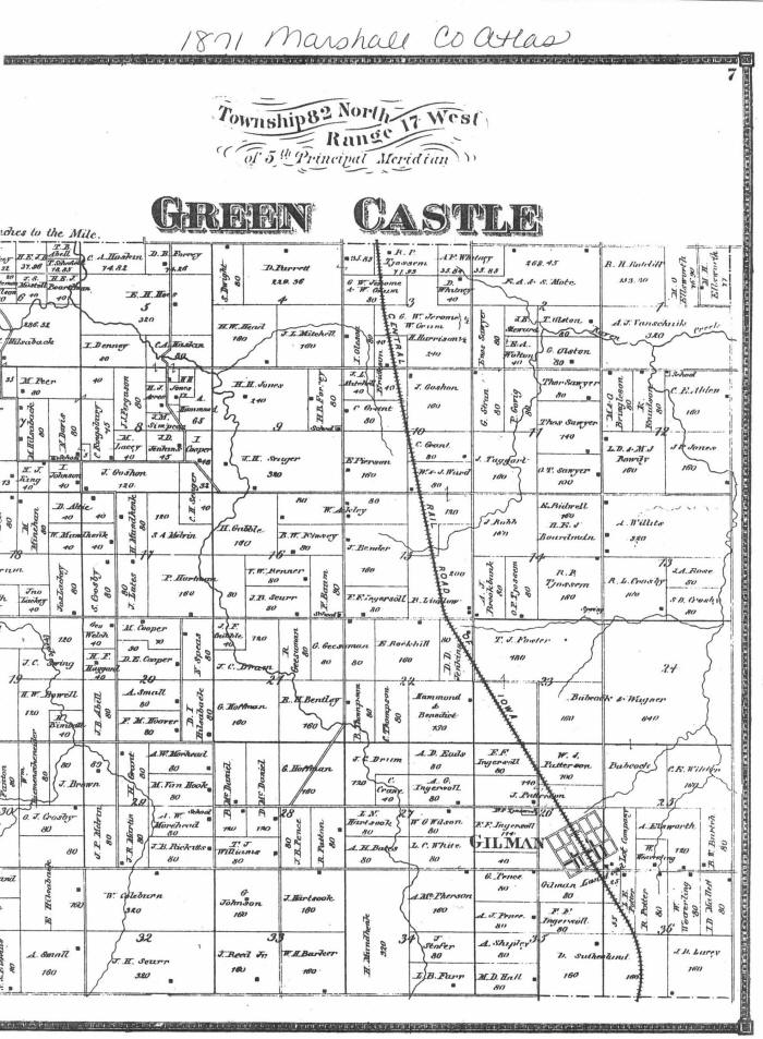 Green Castle Township 1871