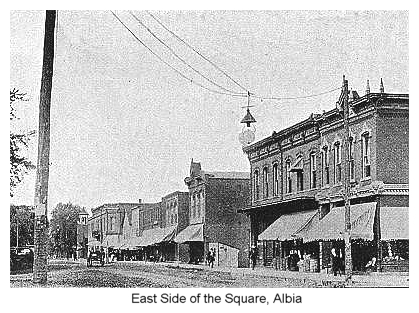 Albia east square