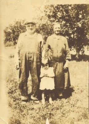 Xavier Lennie, Marie Lennie and Irene Derby