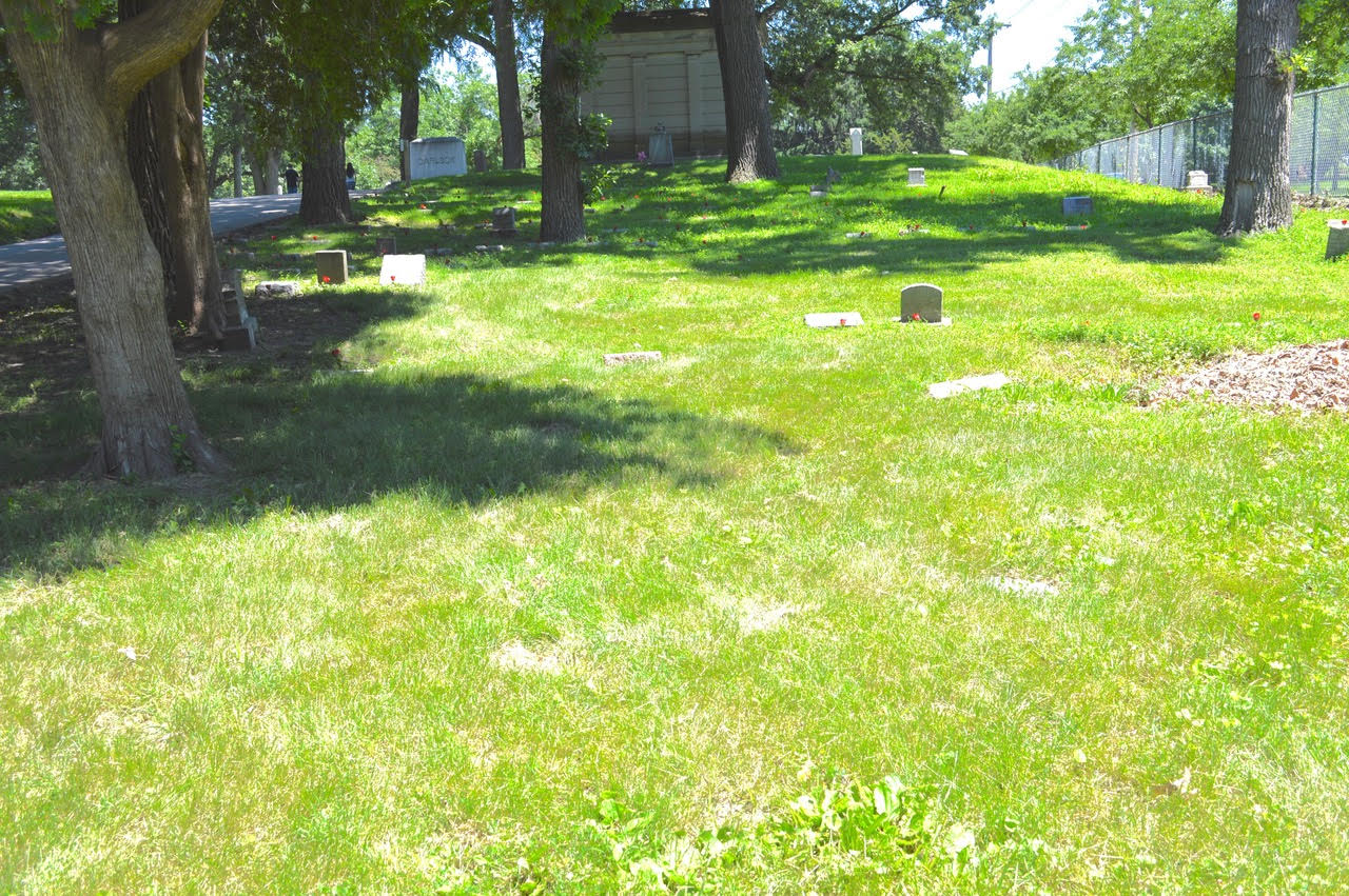 Woodland Cemetery, Polk Co., Iowa, Before