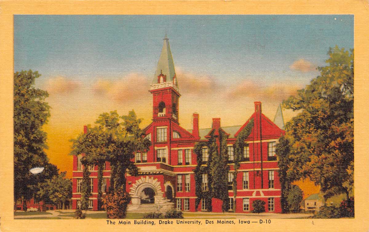 Old Main, Drake University, Des Moines, Iowa