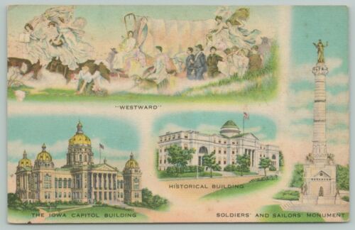 State Capitol & Monuments, Des Moines, Iowa