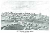 View of Avoca from Southwest, 1875