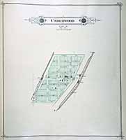 Town Map of Underwood 1885
