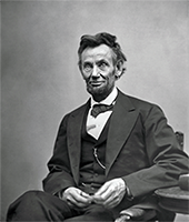 Abraham Lincoln in February 1865