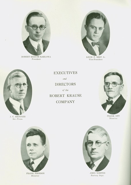 Robert Krause Co. Catalog Photos