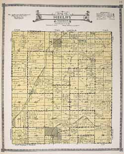 1921 Shelby Co. Shelby Twp. Map
