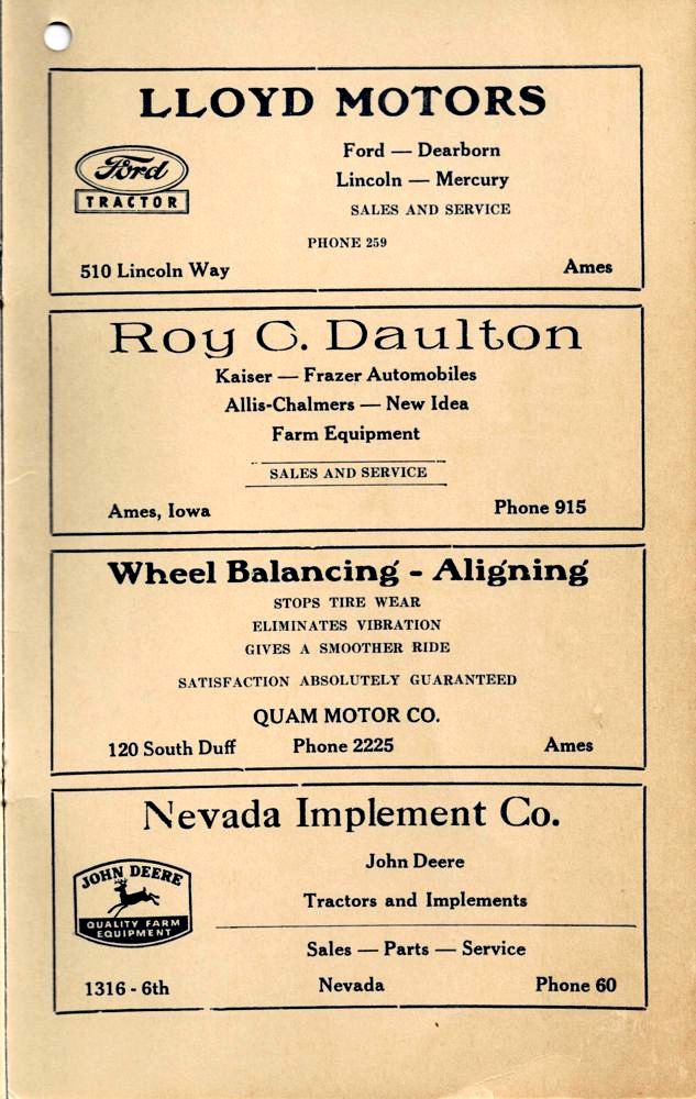 1913 Roland Telephone Directory image 7