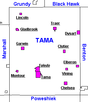 Tama County Communities
