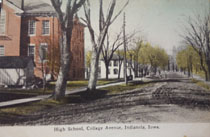 College Ave. in Indianola