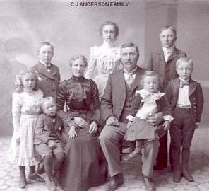 C.J. Anderson family - from 'Ruth & Carol' private collection
