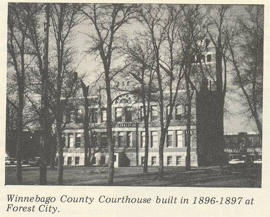 Winnebago County Courthouse built in 1896-1897
