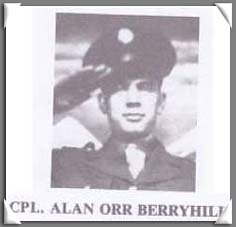 Corporal Allan O. Berryhill