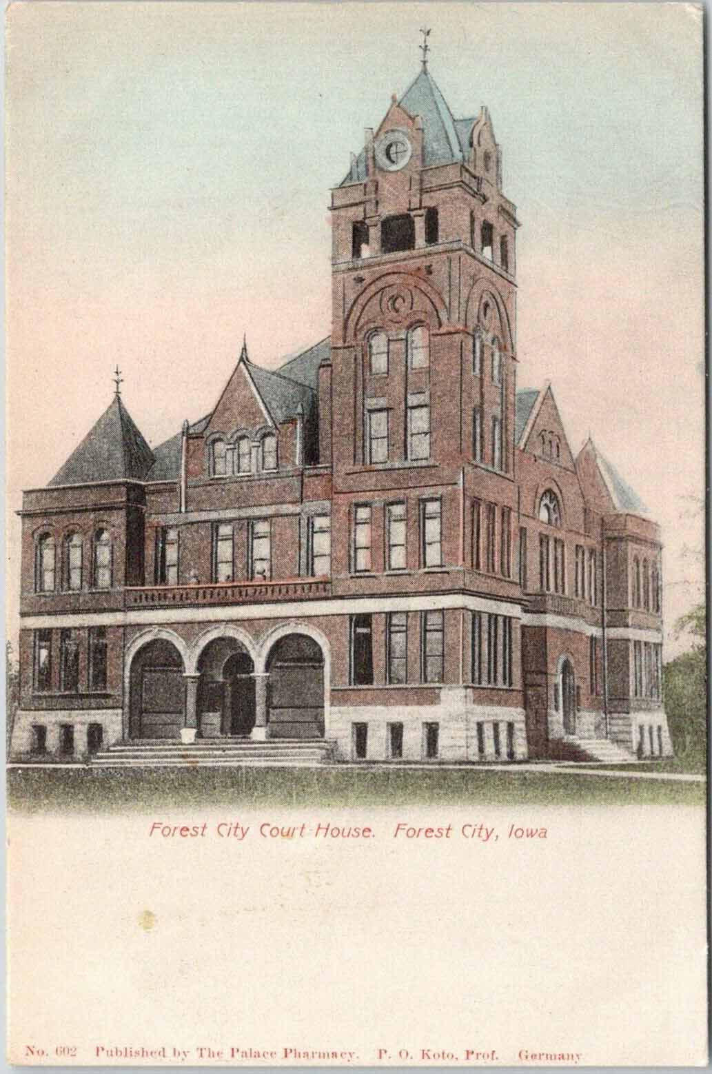 Courthouse, Forest City, Winnebago County, Iowa