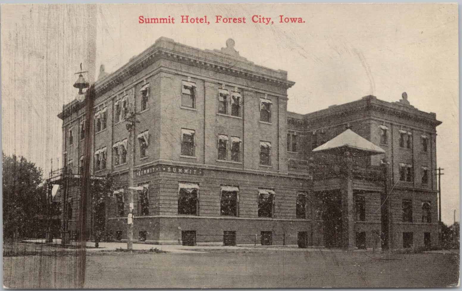 Summit Hotel, Forest City, Winnebago County, Iowa