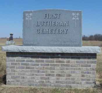 First Lutheran Cemetery - photo by Bill Waters