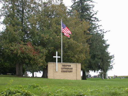 Hesper Lutheran cemetery Photo by Connie Street