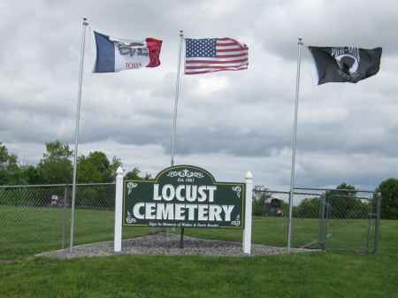 Locust Cemetery Photo by Bill Waters