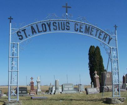 St. Aloysius Catholic Cemetery Calmar Iowa - photo by Bill Waters