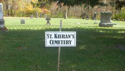 St. Kierans cemetery - photo by Bill Waters