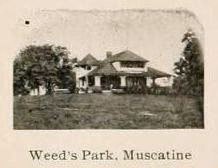 Weed's Park, Muscatine, Iowa