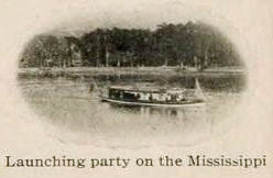 Launching Party on the Mississippi River, Muscatine, Iowa