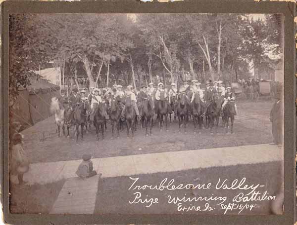 Troublesome Valley Battalion, Exira, Audubon County, Iowa