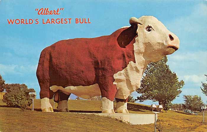 Albert the Bull, Audubon, Iowa