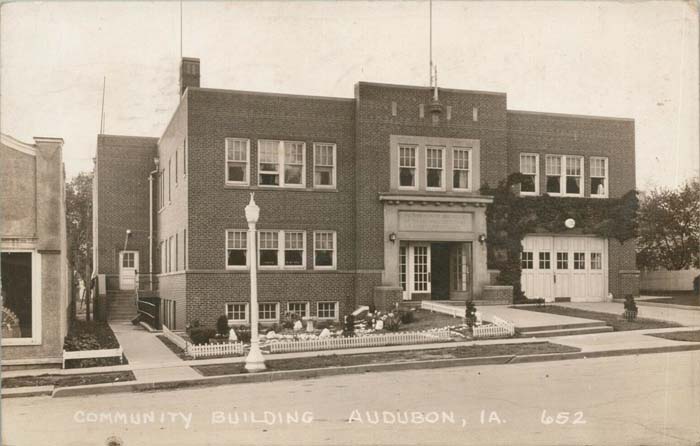 Community Building, Audubon, Audubon County, Iowa