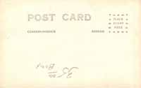 WWI Homecoming, Audubon, Iowa Postcard Back