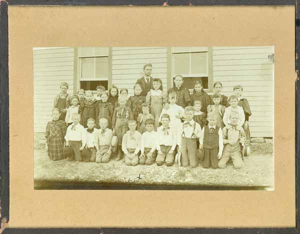 Oakfield Twp. No. 3 School, Audubon County, IA circa 1895-1898