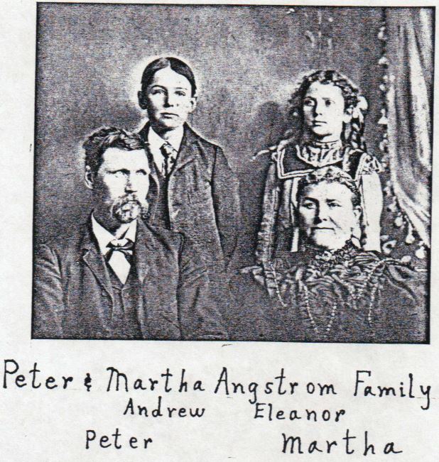 Peter & Martha Angstrom and family