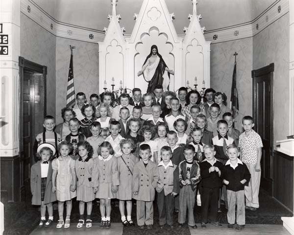 Sunday School Class from 1950s