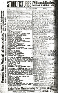 Pg. 1184 in 1903 - 1904 Iowa State Gazetteer & Business Directory