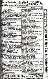 Pg. 1197 in 1903 - 1904 Iowa State Gazetteer & Business Directory