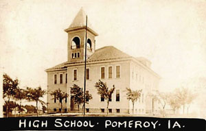Pomeroy Hiigh School in 1912