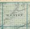 Benton Twp. 1875 Cass County Iowa Map