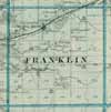 Franklin Twp. 1875 Cass County Iowa Map