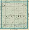 Victoria Twp. 1875 Cass County Iowa Map