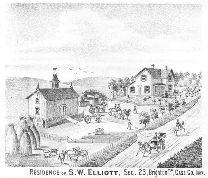 S. W. Elliott Residence, Cass County, Iowa