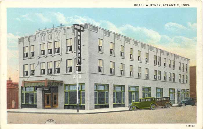 Hotel Whitney, Atlantic, Iowa