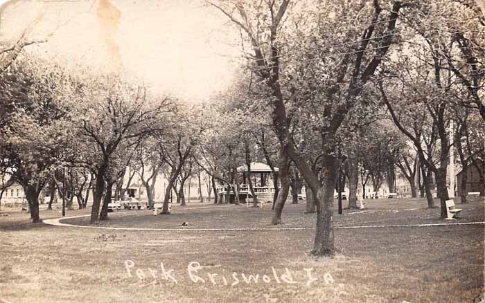 Griswold Park,  Griswold, Cass County, Iowa