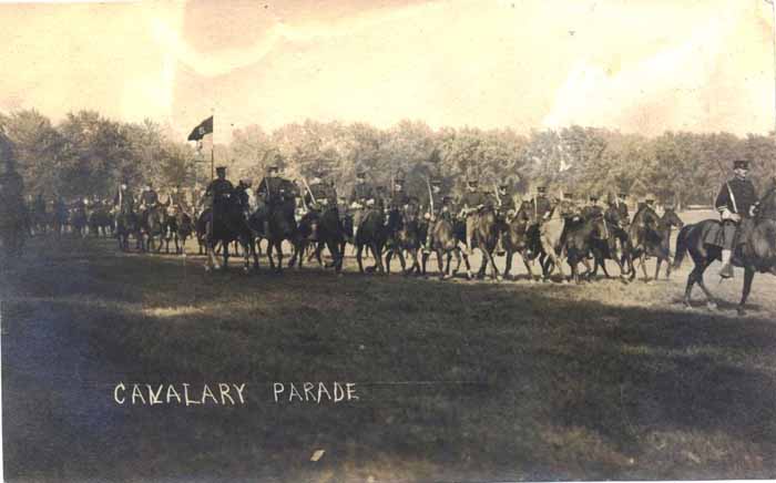 Unknown Cavalry Parade, Cass County, Iowa