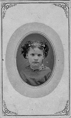 Unidentified Little Girl, Cass County, Iowa