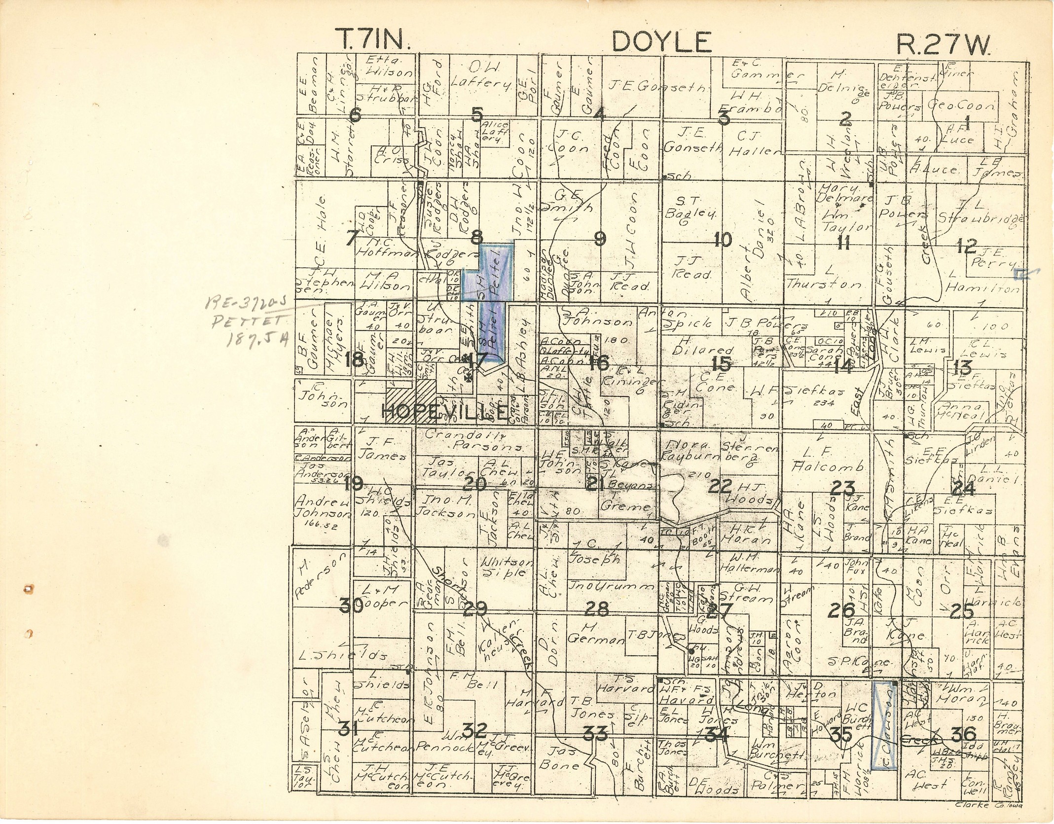 Clarke County Maps