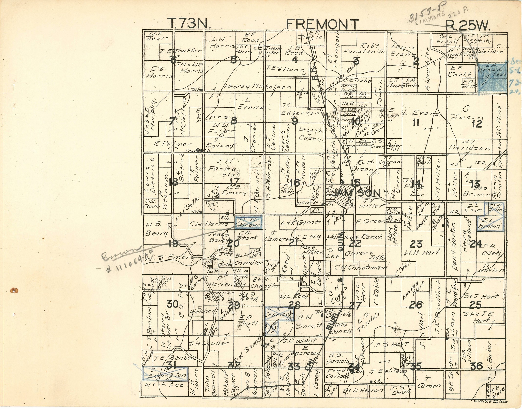 Clarke County Maps