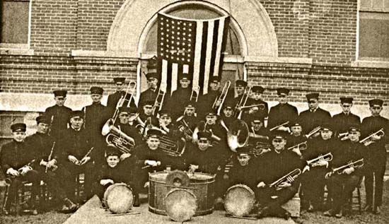Farmersburg Municipal Band, 1915