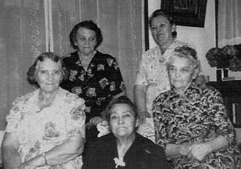 Five of Lucas Moser's daughters
